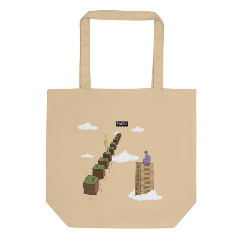 wait art tote bag
